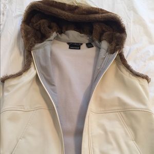 Marmot faux fur vest